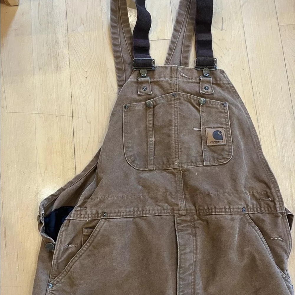 Carhartt bibs 38x32